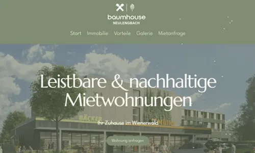 baumhouse – modulare, nachhaltige Immobilien, klare Kommunikation
