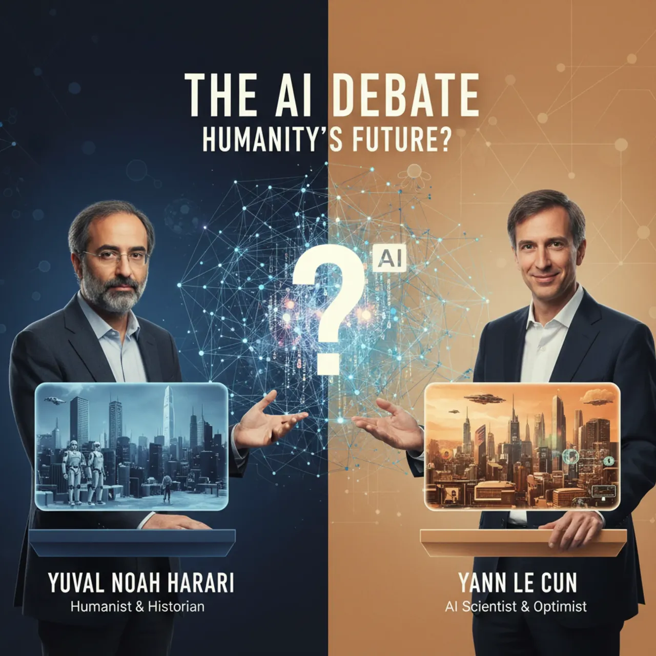 Künstliche Intelligenz zwischen Aufklärung und Dystopie: Harari trifft LeCun