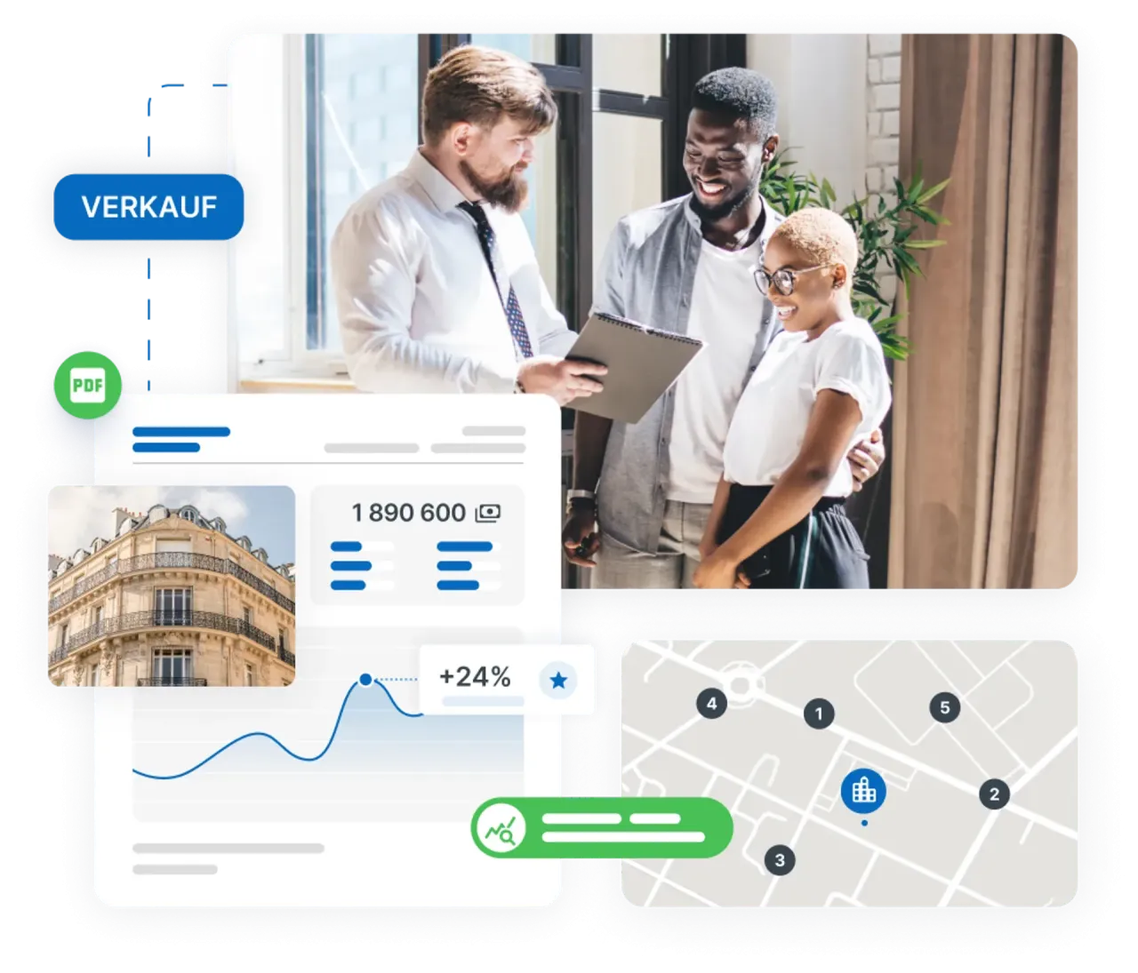 Portfolioleistung mit dem Property Performance System von PriceHubble optimieren