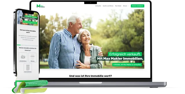 Partner Lösung von fify: Ihre eigene Website für Ihr Immobilienunternehmen im individuellen Design kostengünstig erstellen lassen